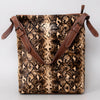 ADBG1018 American Darling Hair-On Cowhide Leather Crossbody Bag Western Handmade Purse