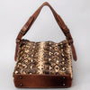 ADBG1018 American Darling Hair-On Cowhide Leather Crossbody Bag Western Handmade Purse