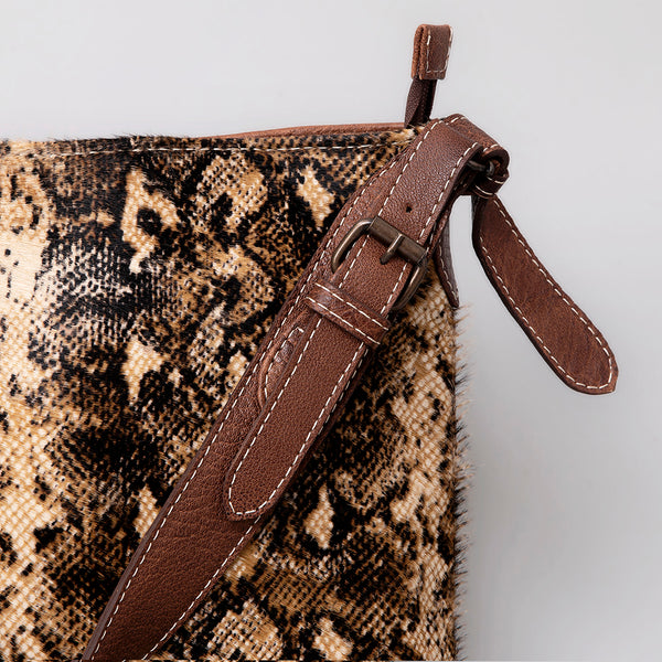 ADBG1018 American Darling Hair-On Cowhide Leather Crossbody Bag Western Handmade Purse