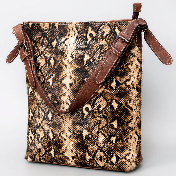 ADBG1018 American Darling Hair-On Cowhide Leather Crossbody Bag Western Handmade Purse