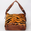 ADBG1018 American Darling Hair-On Cowhide Leather Crossbody Bag Western Handmade Purse