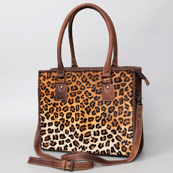 ADBG1021 American Darling Western Hair-On Cowhide Genuine Leather Tote Bag