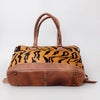 ADBG1022 American Darling Western Hair-On Cowhide Leather Tote Bag