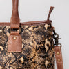 ADBG1022 American Darling Western Hair-On Cowhide Leather Tote Bag
