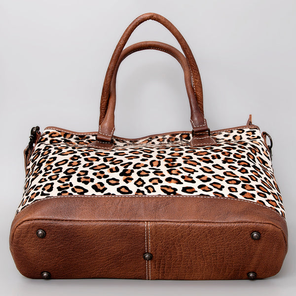 ADBG1022 American Darling Western Hair-On Cowhide Leather Tote Bag