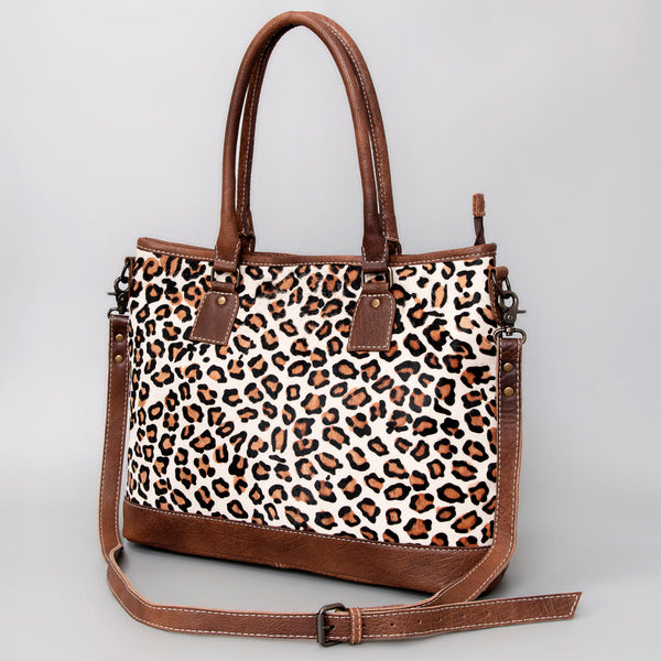 ADBG1022 American Darling Western Hair-On Cowhide Leather Tote Bag