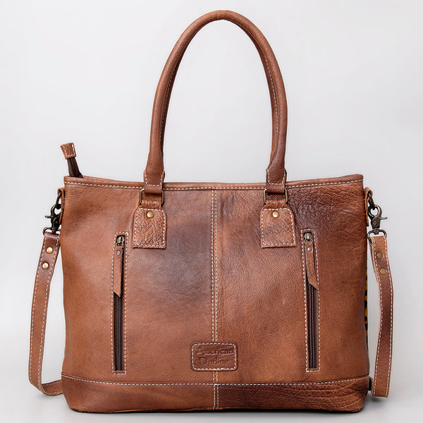 ADBG1022 American Darling Western Hair-On Cowhide Leather Tote Bag