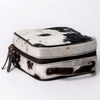 ADBGA311 American Darling Hair-On Cowhide Genuine Leather Travel Jewelry Case