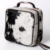 ADBGA311 American Darling Hair-On Cowhide Genuine Leather Travel Jewelry Case