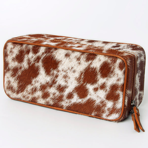 ADBGA318 American Darling Western Paint Splatter Hair-On Cowhide Jewelry case