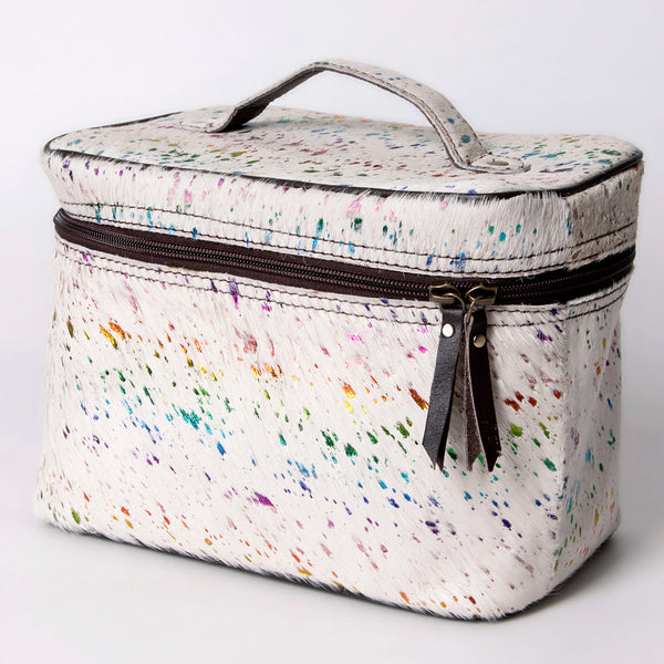 ADBGA320 American Darling Hair-On Cowhide Genuine Leather Jewelry Case