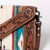 ADBG906 American Darling Handcrafted Hand Tooled Leather Saddle Blanket Envelope