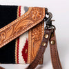 ADBG906 American Darling Handcrafted Hand Tooled Leather Saddle Blanket Envelope