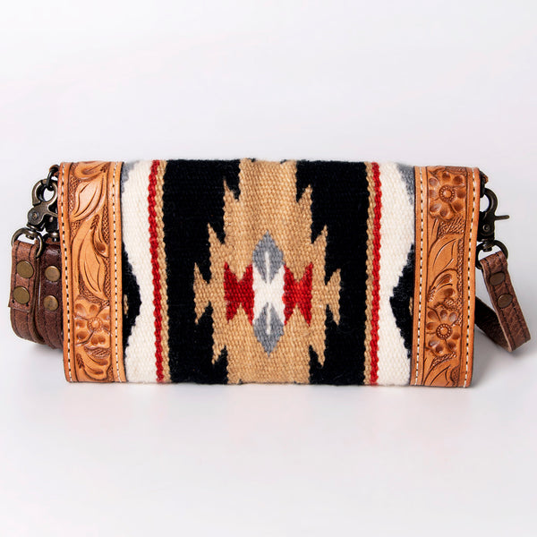 ADBG906 American Darling Handcrafted Hand Tooled Leather Saddle Blanket Envelope