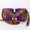 ADBG906 American Darling Handcrafted Hand Tooled Leather Saddle Blanket Envelope
