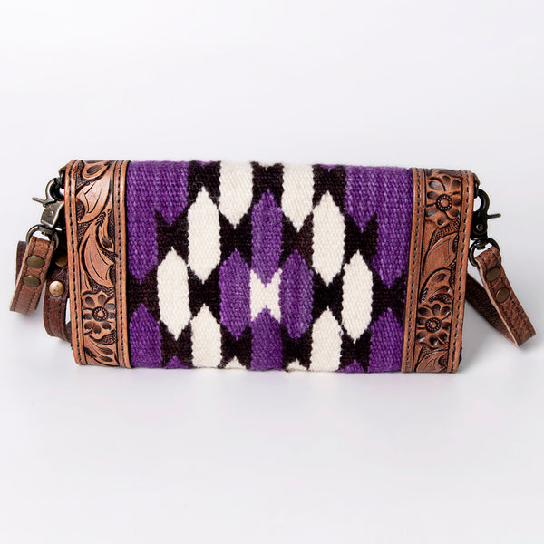 ADBG906 American Darling Handcrafted Hand Tooled Leather Saddle Blanket Envelope