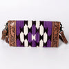 ADBG906 American Darling Handcrafted Hand Tooled Leather Saddle Blanket Envelope
