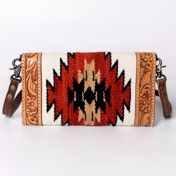 ADBG906 American Darling Handcrafted Hand Tooled Leather Saddle Blanket Envelope