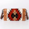ADBG906 American Darling Handcrafted Hand Tooled Leather Saddle Blanket Envelope
