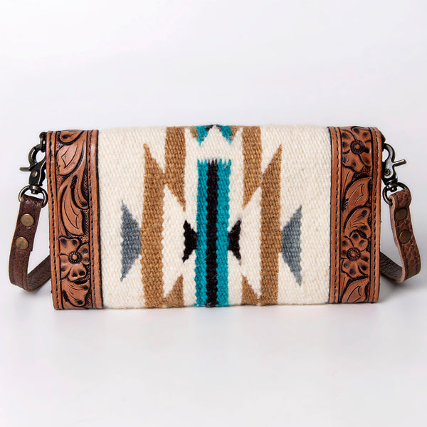 ADBG906 American Darling Handcrafted Hand Tooled Leather Saddle Blanket Envelope