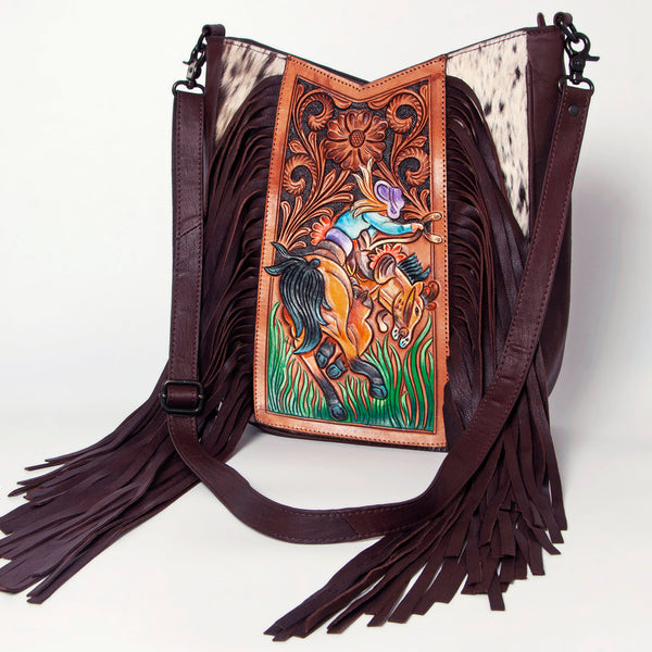 LC-ADBGZ690E Messenger Genuine Western Leather Women Bag