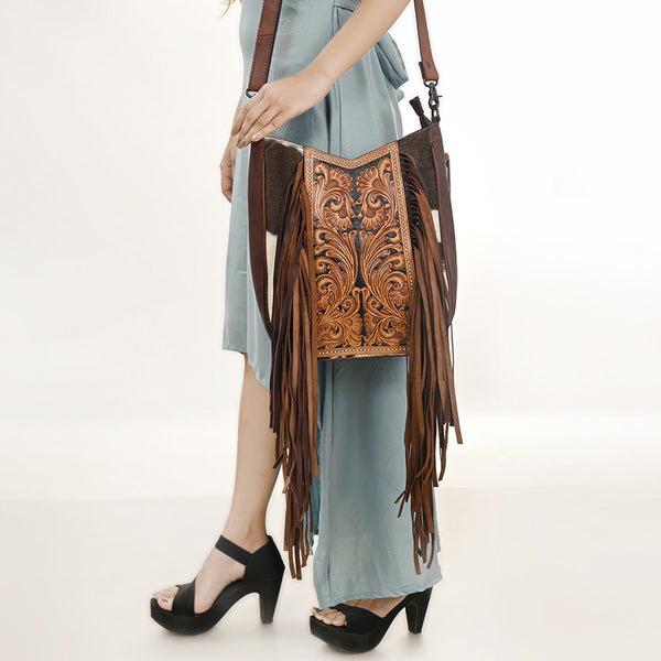 LC-ADBGZ690 Messenger Genuine Western Leather Women Bag