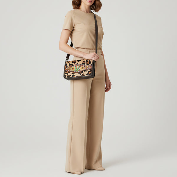 LC-ADBGZ692B Organiser Genuine Western Leather Women Bag Belle