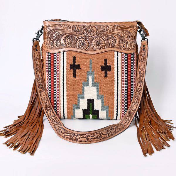 LC-ADBGZ672 Crossbody Genuine Western Leather Women Bag