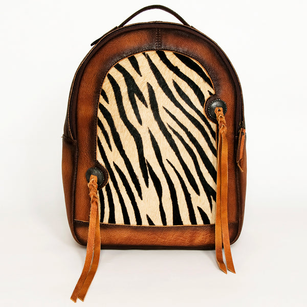 ADBG1029 American Darling Hair-On Cowhide Leather Backpack Western Style