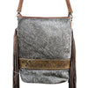ADBG316 American Darling Hand Tooled Genuine Leather Large Cross body Bag