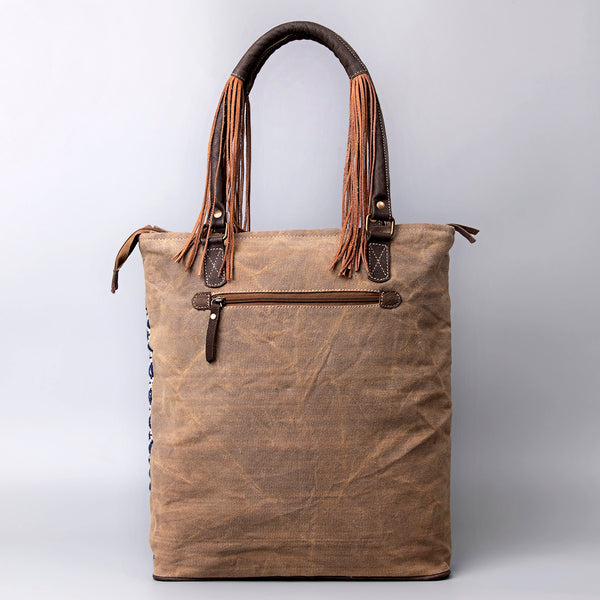 LC-KB466 Weekender Upcycled Canvas Ladies Bag