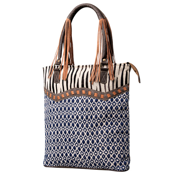 LC-KB466 Weekender Upcycled Canvas Ladies Bag