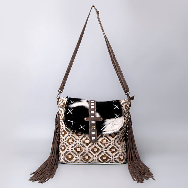 LC-KB468Crossbody Upcycled Canvas Ladies Bag