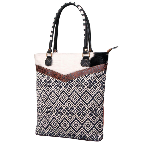 LC-KB475 Tote Upcycled Canvas Ladies Bag