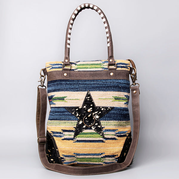LC-KB492 Tote Upcycled Canvas Ladies Bag