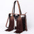 ADBG1045 American Darling Hair-on Cowhide Leather Tote Bag Fringes Western Style Genuine Leather Handbag