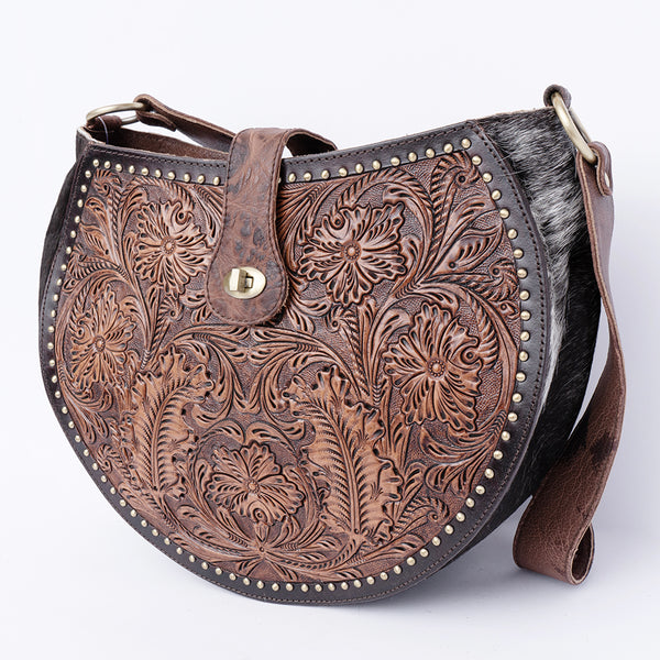 LC-ADBGI221B Shoulder Genuine Western Leather Women Bag