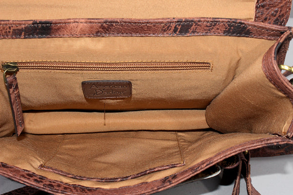 LC-ADBGI223B Crossbody Genuine Western Leather Women Bag