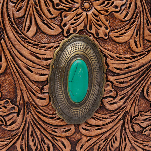 ADBGI226 Bucket Hair On Genuine Western Leather Women Bag