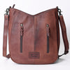 LC-ADBGZ690J Messenger Genuine Western Leather Women Bag