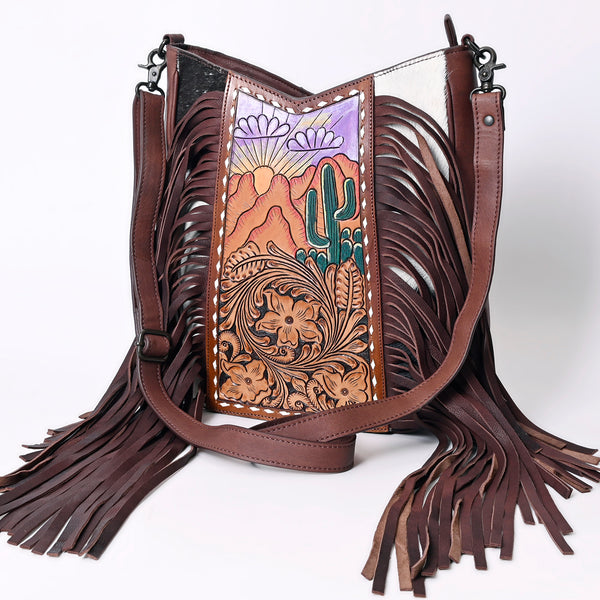 LC-ADBGZ690J Messenger Genuine Western Leather Women Bag