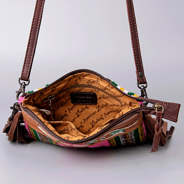 LC-ADBGZ183Q Crossbody Genuine Western Leather Women Bag