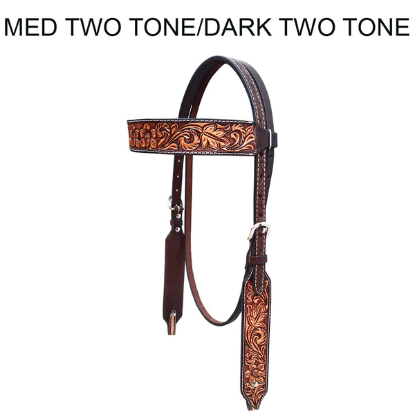 BER275A-Western Leather Breast Collar