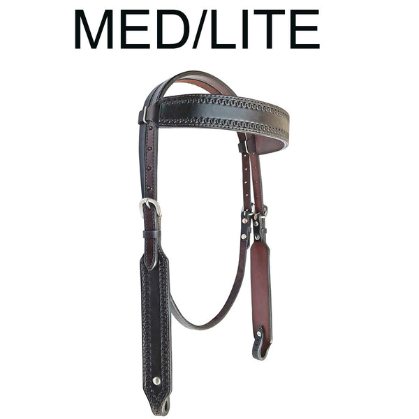 BER281A-Western Leather Breast Collar