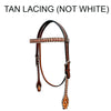 BER501A-Western Leather Breast Collar