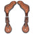 BER357-Western American Leather Spur Strap