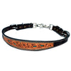 BER357-Western Leather Wither Straps