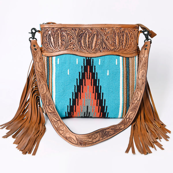 LC-ADBGZ702 Crossbody Genuine Western Leather Women Bag