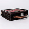 ADBGA300 American Darling Western Hand Tooled Leather Hair-On Cowhide Jewelry Case