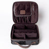 ADBGA300 American Darling Western Hand Tooled Leather Hair-On Cowhide Jewelry Case